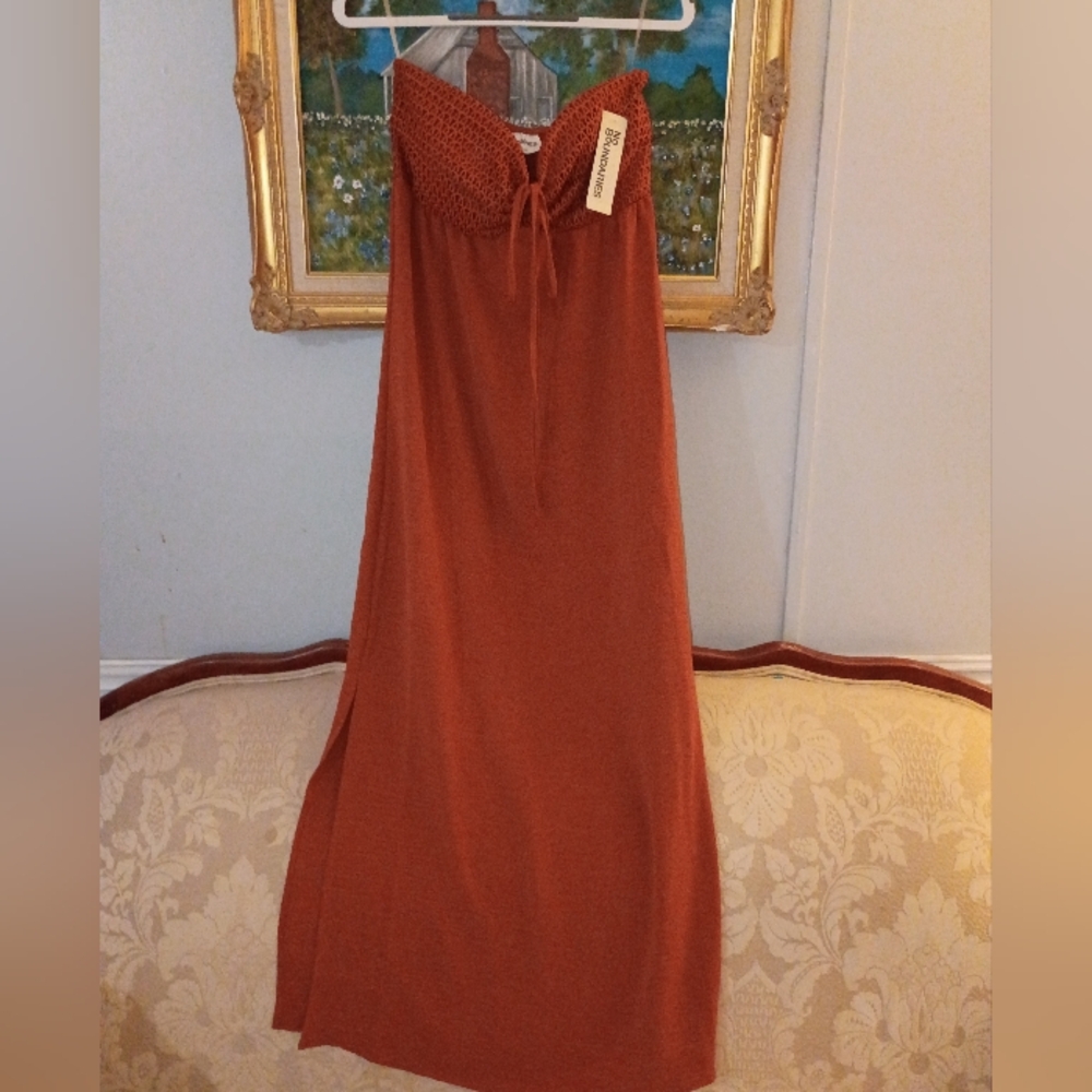 NEW Strapless Maxi Dress